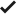 Black check mark
